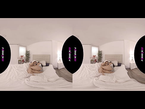 ❤️ PORNBCN VR ٻه نوجوان هم جنس پرست 4K 180 3D ورچوئل ريئلٽي جنيوا بيلوسي ڪيٽرينا مورينو ۾ سينگاريل جاڳندا آهن ❤️ ❤